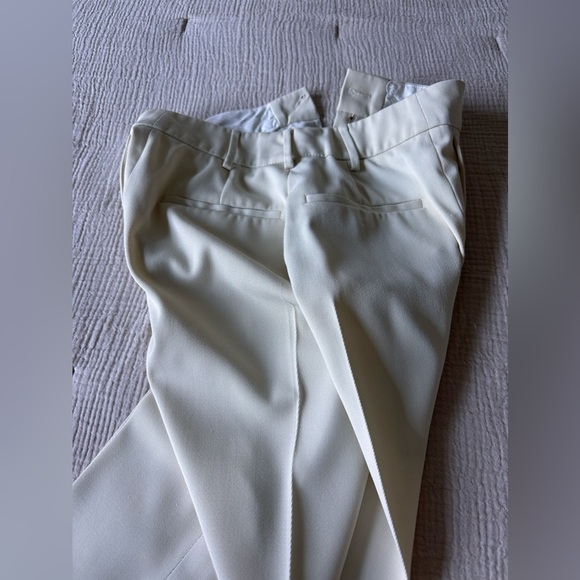 🪸 Sézane 🪸 Giacomo Trousers Ecru Size 2 - Picture 9 of 16